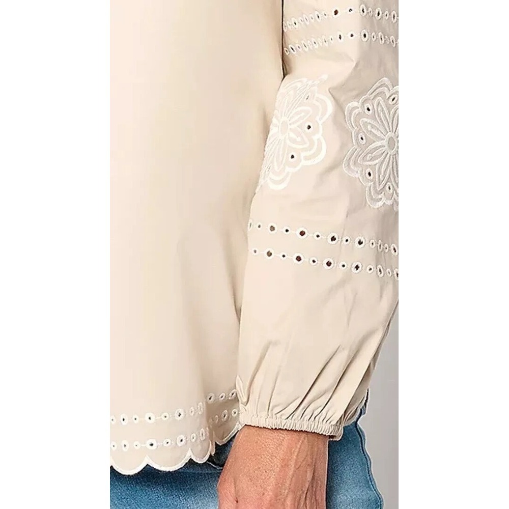 Bellisima Kim Gravel Daisy Days Of Summer Boutique Top Eyelet Plus Size 4X - Picture 7 of 16